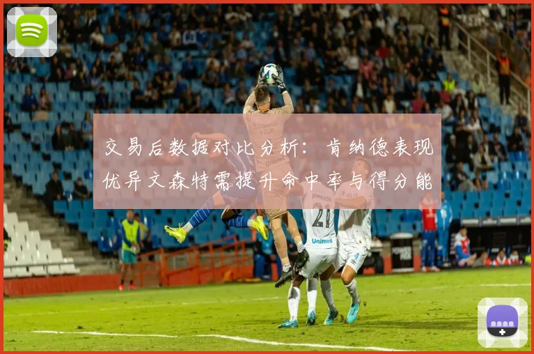交易后数据对比分析：肯纳德表现优异文森特需提升命中率与得分能力